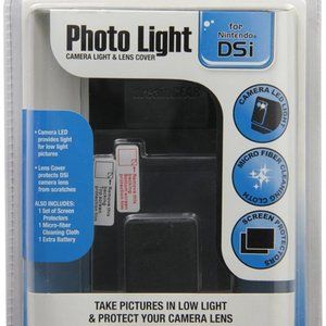 Photo Light - Black - Nintendo DS-New!